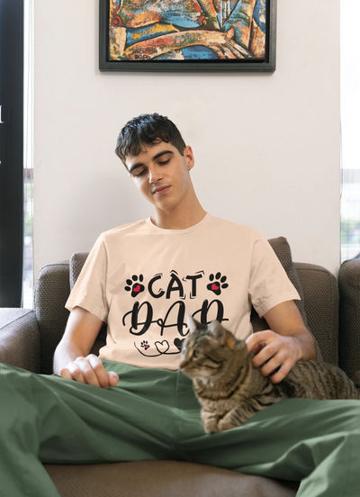 Cat Dad T-Shirt – Purr-fect for Proud Cat Dads
