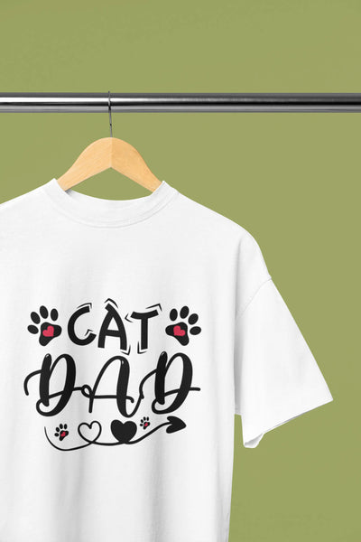 Cat Dad T-Shirt – Purr-fect for Proud Cat Dads