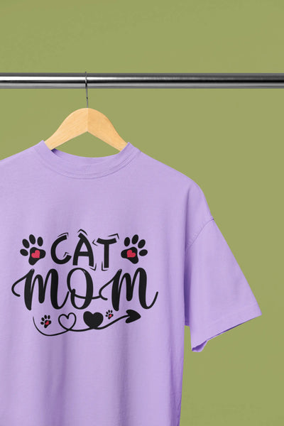 Cat Mom T-Shirt – Purr-fect for Proud Cat Moms