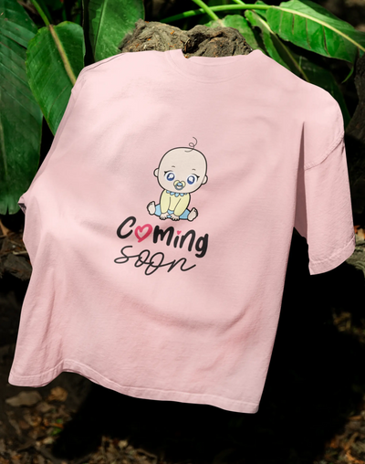 Coming Soon – Oversized T-Shirt for Mom-to-Be