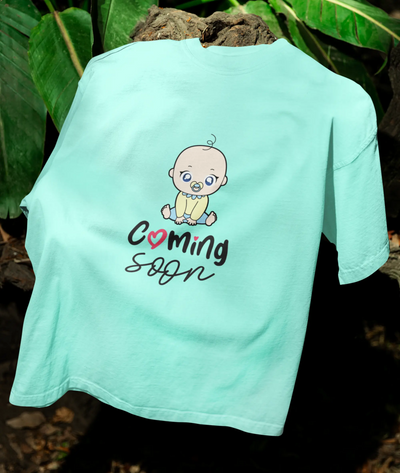 Coming Soon – Oversized T-Shirt for Mom-to-Be