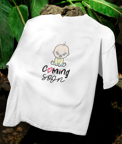 Coming Soon – Oversized T-Shirt for Mom-to-Be