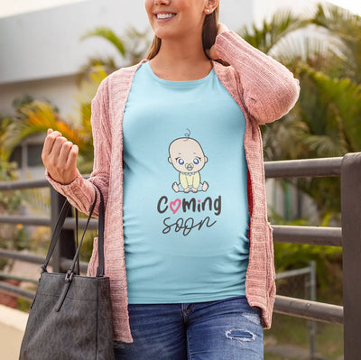Coming Soon – Oversized T-Shirt for Mom-to-Be