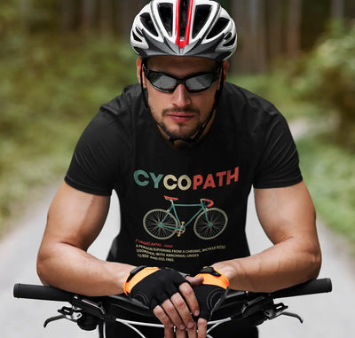 CYCOPATH Mode: ON Unisex T-Shirt for Cycling Addicts 🚴‍♂️