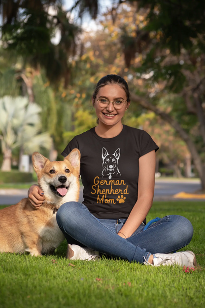 German Shepherd Mom T-Shirt