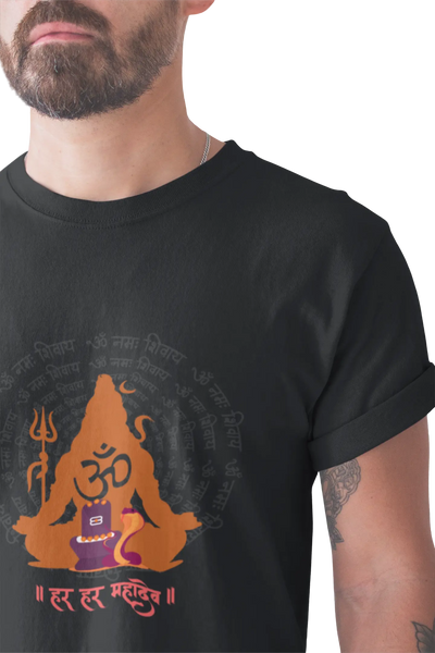 Om Namah Shivaya – Sacred Print T-Shirt