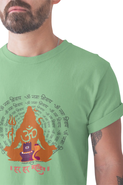 Om Namah Shivaya – Sacred Print T-Shirt