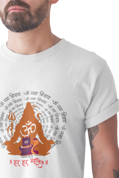 Om Namah Shivaya – Sacred Print T-Shirt
