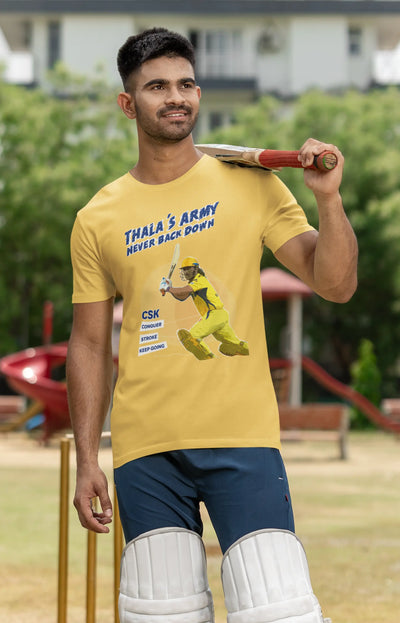 Thala’s Army, Never Back Down Unisex T-Shirt