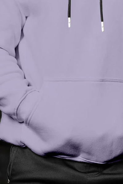 Oversized Hooded Sweatshirt Lavender