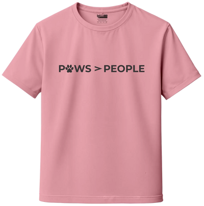 Paws Over People – Pet Lovers’ Premium Unisex T-Shirt