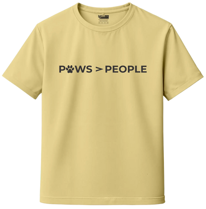 Paws Over People – Pet Lovers’ Premium Unisex T-Shirt