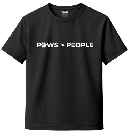 Paws Over People – Pet Lovers’ Premium Unisex T-Shirt