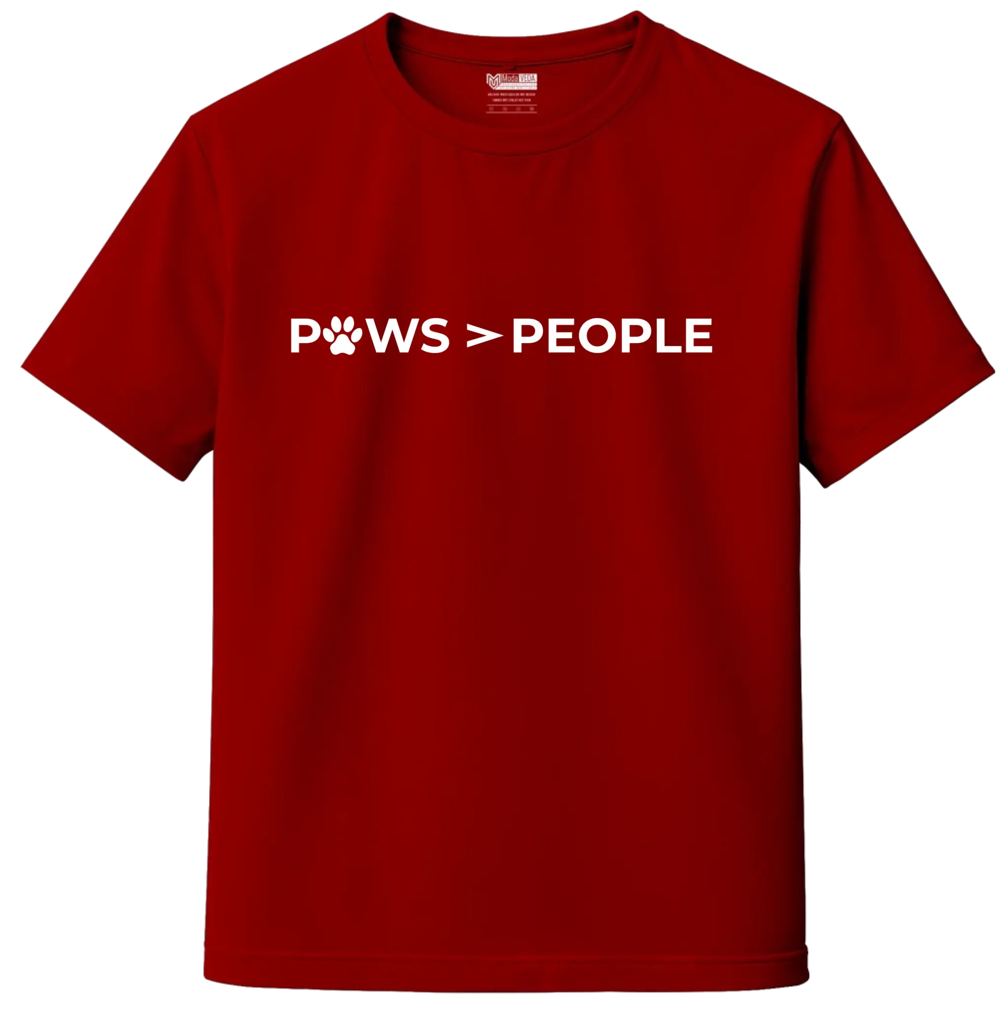 Paws Over People – Pet Lovers’ Premium Unisex T-Shirt