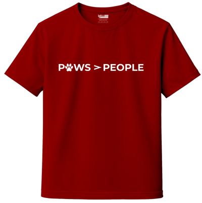 Paws Over People – Pet Lovers’ Premium Unisex T-Shirt