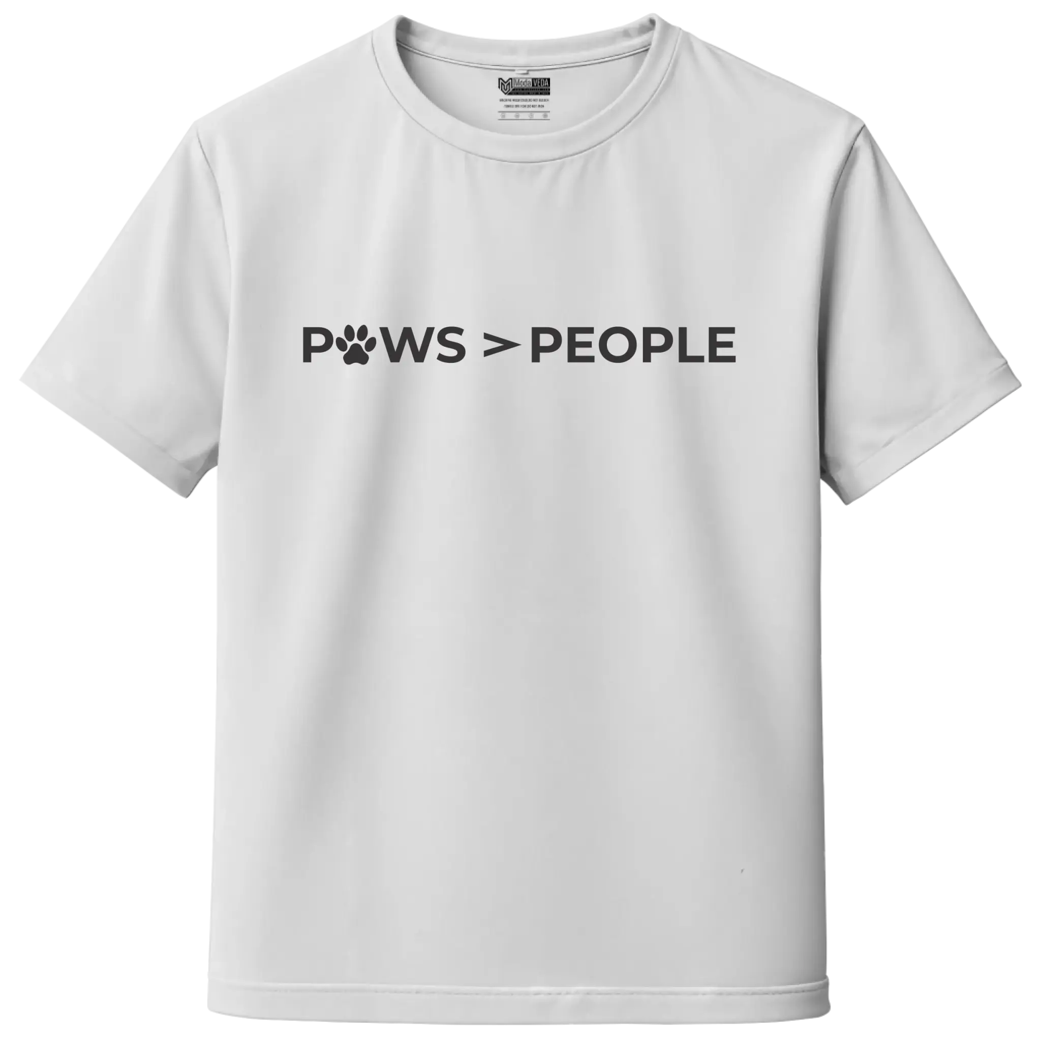 Paws Over People – Pet Lovers’ Premium Unisex T-Shirt