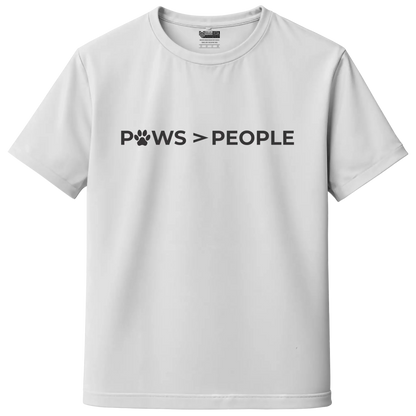 Paws Over People – Pet Lovers’ Premium Unisex T-Shirt