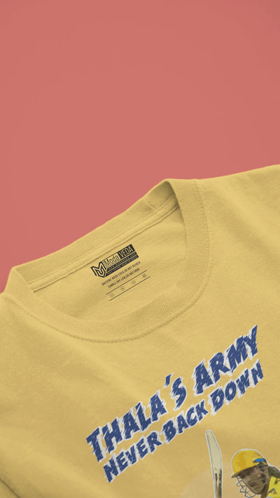 Thala’s Army, Never Back Down Unisex T-Shirt