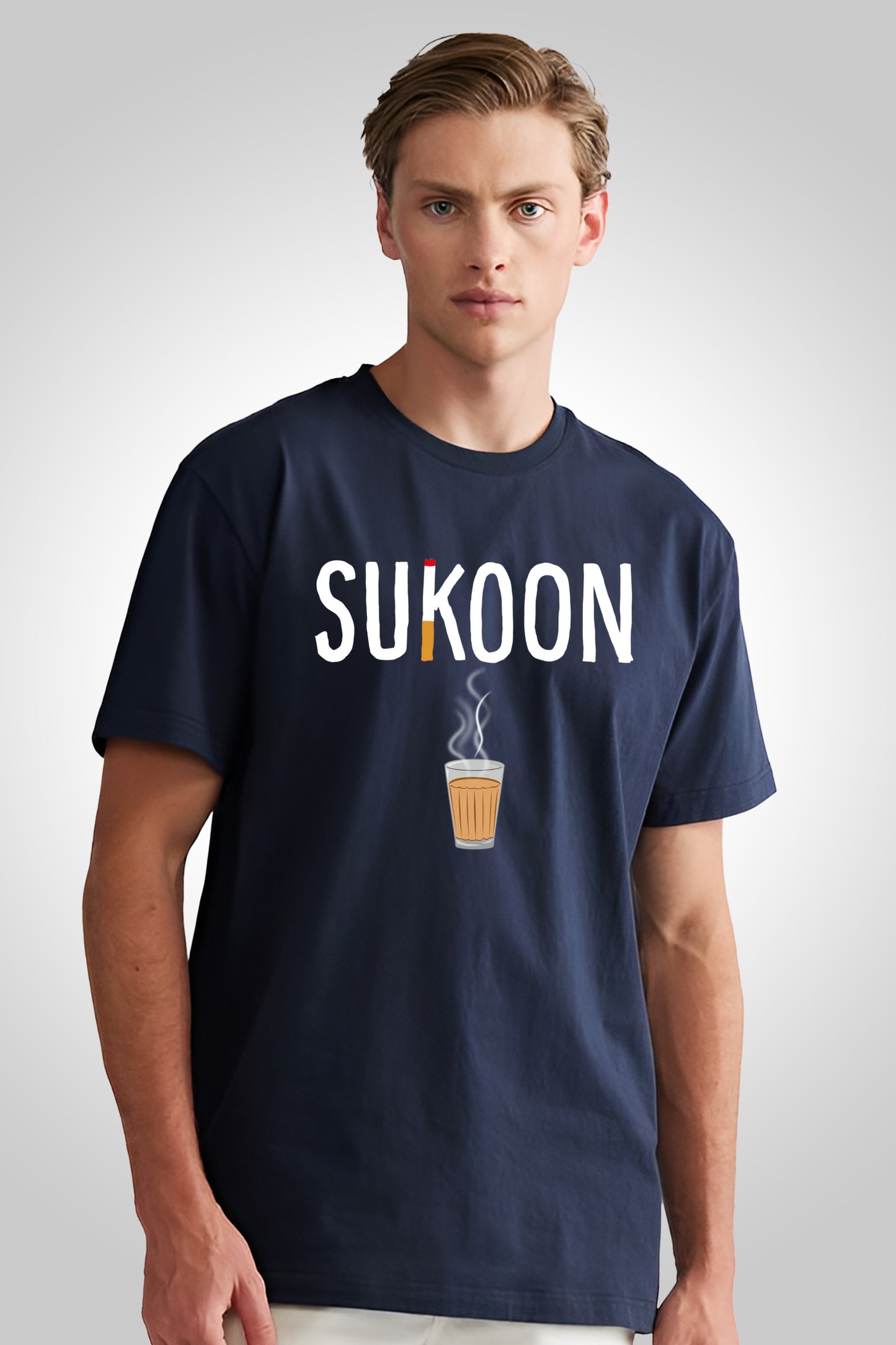 Experience Comfort Bliss with Sukoon T-Shirt!