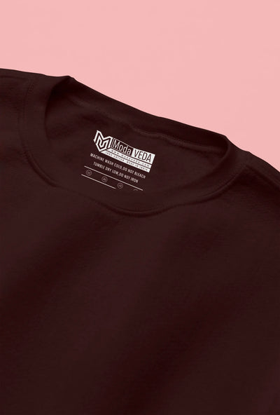 Premium Plain Sweatshirt Maroon
