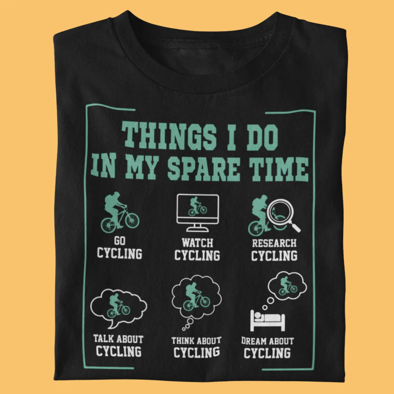 Cycling Life T-Shirt – For Hardcore Riders Only