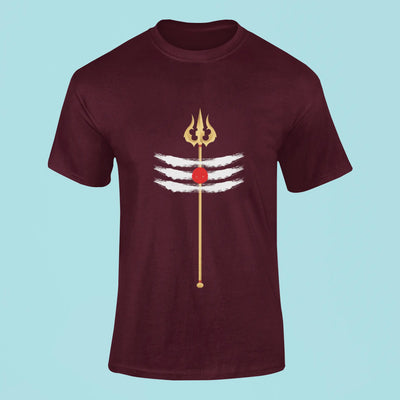 Trishul T-Shirt – Power, Protection & Divine Energy