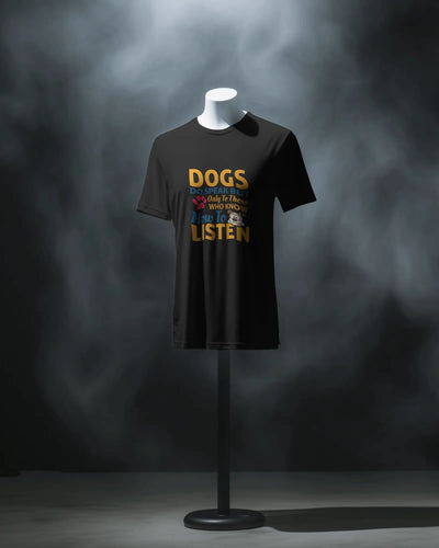 Dogs Do Speak T-Shirt: Let Your Tee Woof!