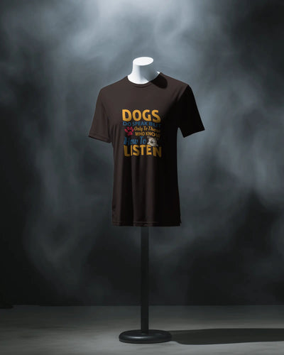 Dogs Do Speak T-Shirt: Let Your Tee Woof!