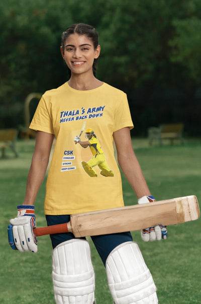 Thala’s Army, Never Back Down Unisex T-Shirt